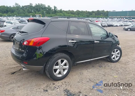 2010 Nissan Murano Sl z USA, uszkodzony, nr VIN JN8AZ1MW5AW106526